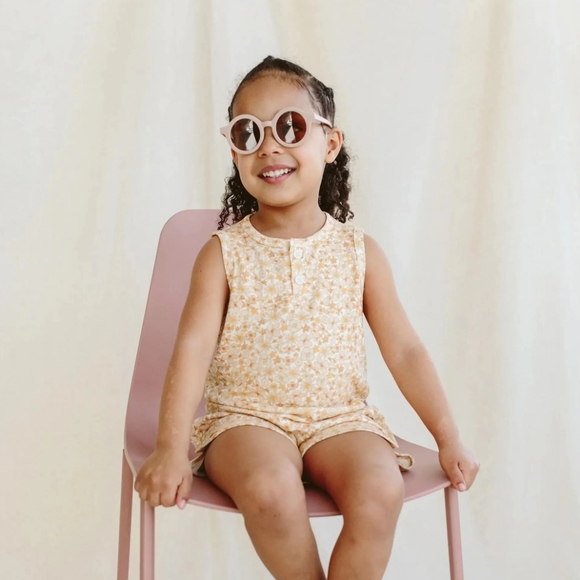 GOUMI - WILDFLOWERS | Bamboo Organic Cotton Shorts - Picture 2 of 2